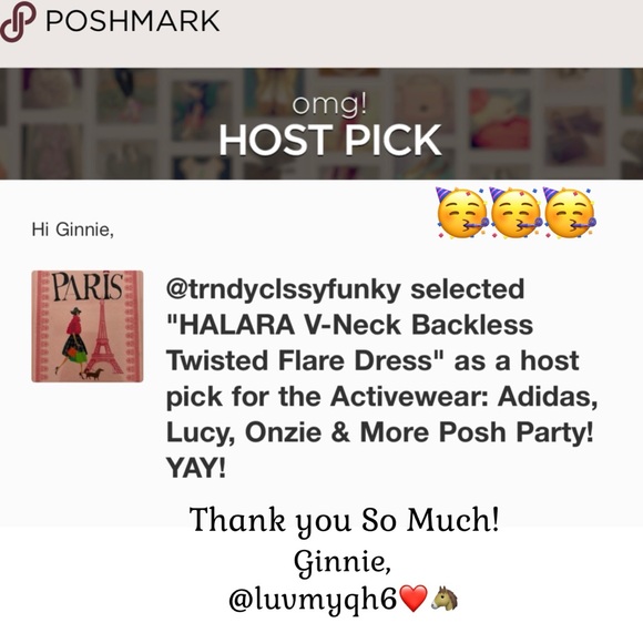 HALARA Backless Tennis Dress๐HP๐ - Picture 5 of 5